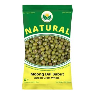 Natural Spices Moong Dal Whole 1Kg (Green Gram Lentil)